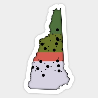 New HampshireTrout Sticker